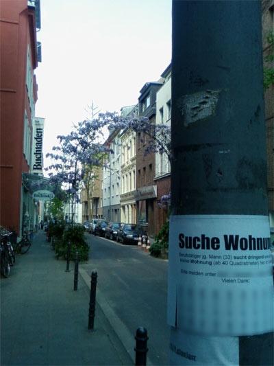 mein Zettel in Ehrenfeld